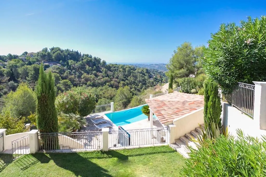 L35 Villa Colomars Sea View-Swimming Pool, Terrace&Bbq France